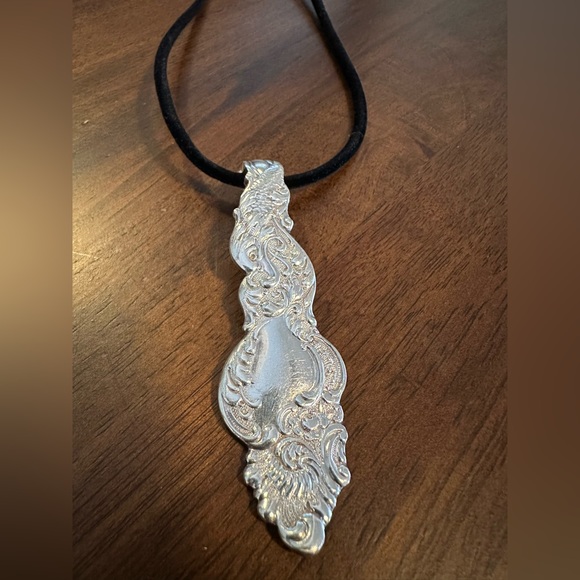 Hand Crafted Jewelry - Spoon Pendant Necklace